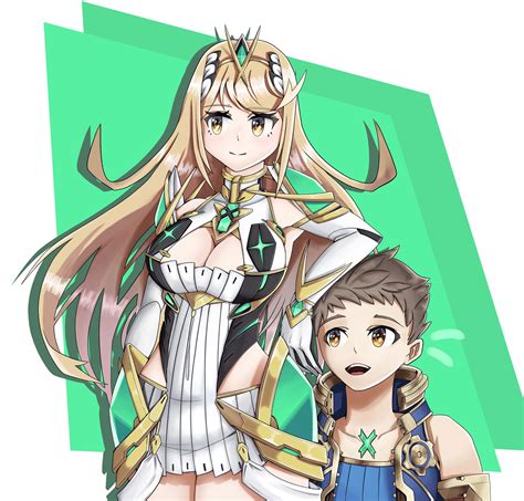 Mythra And Rex Drawn By Me R Xenoblade Chronicles