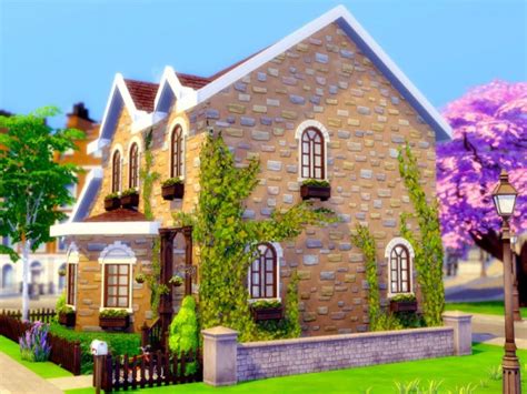 The Sims Resource Gibbs Hill Cottage Nocc By Sharon337 • Sims 4