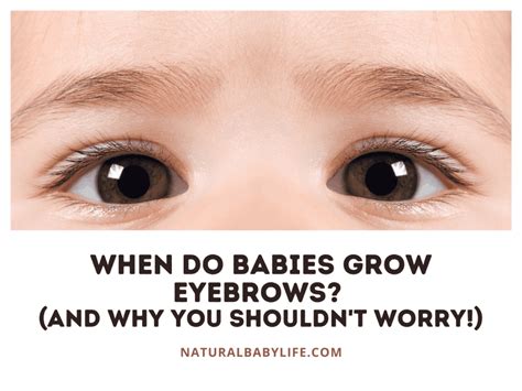 When Do Babies Grow Eyebrows And Why You Shouldnt Worry