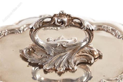 Antiques Atlas Fine Antique Silver Plated Entree Dish