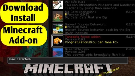 How To Install Addon In Minecraft Pe Android How To Install Addon In