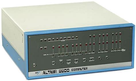 Mits Altair 8800 Personal Computer Pc 1975