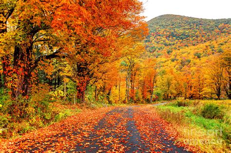 Autumn In The Pioneer Valley Region Of Massachusetts Photograph By