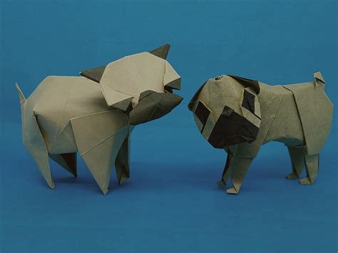 Pugs Designed By Hiroaki Kobayashi And Yoo Tae Yong Rorigami