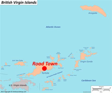 Road Town Map British Virgin Islands Detailed Maps Of Road Town