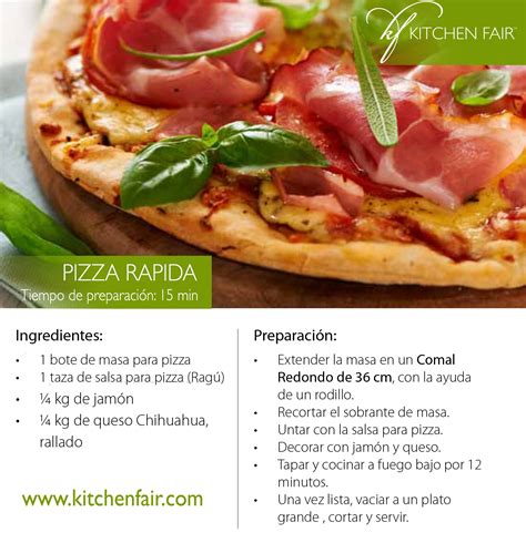 See more of recetas de cocina mexicana facil on facebook. Pizza rápida, esta receta es fácil, practica y rica ...