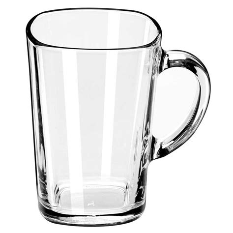 Tempo Square Glass Mug Libbey Retail Mugs Glass Coffee Mugs Glass Cup
