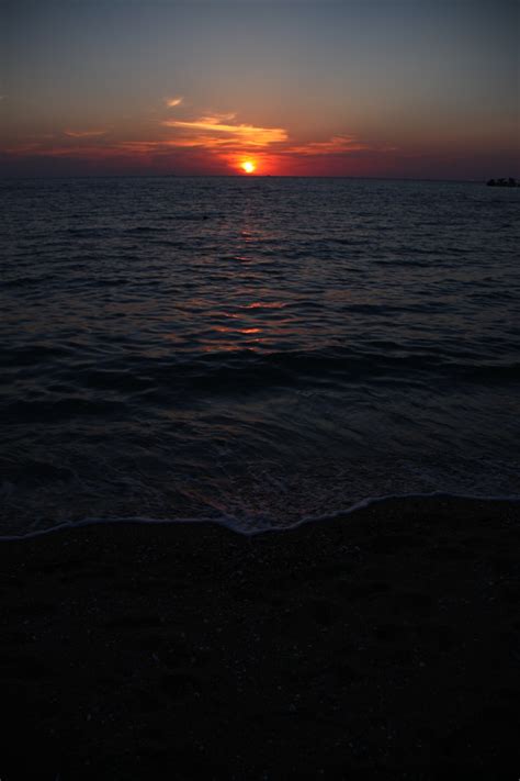 Free Images Beach Sea Coast Ocean Horizon Cloud Sunrise Sunset