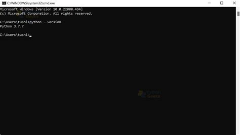 Opencv Installation In Easy Steps Python Geeks