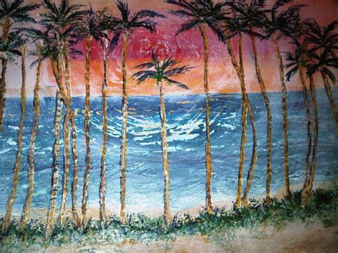 Tropical Seascape 2010 Art Painting Seascape
