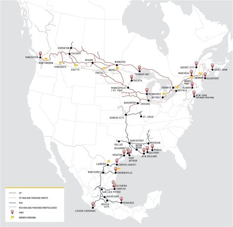 Cpkc North Americas First Freight Rail Line Shiphub