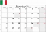 Calendario Dicembre 2021 Da Stampare Gratuitamente🇮🇹🇮🇹