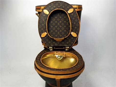Check spelling or type a new query. An artist made a toilet from £11,000 worth of Louis ...