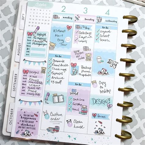 Just The Little Things The Happy Planner Planner Girl Personal