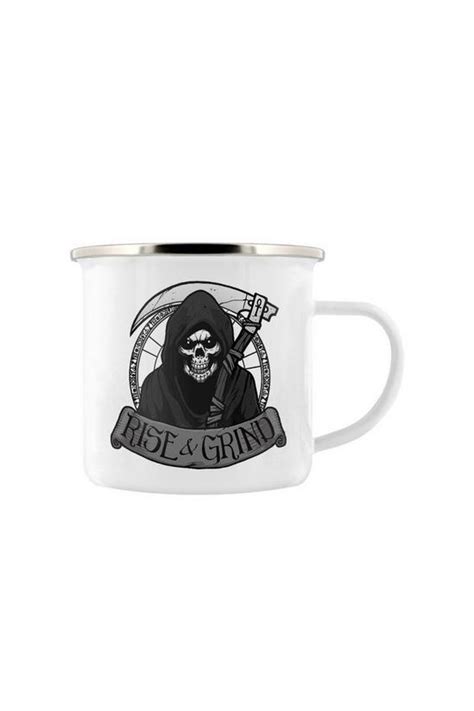 Mugs Rise And Grind Grim Reaper Mug Grindstore