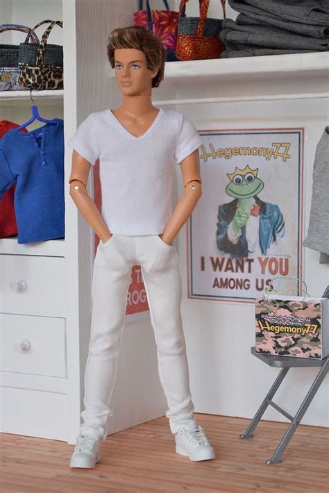 Ken Doll In White Some Say He Looks Like Harry Styles From 1d The