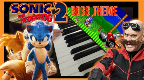 Sonic The Hedgehog 2 Boss Theme Piano Cover Easy Piano Tutorial Of