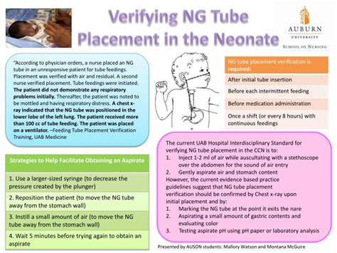 Measure NG Tube