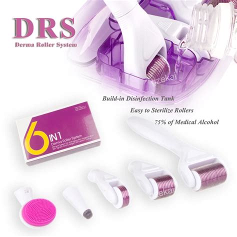 Original Drs 6 In 1 Derma Roller Microneedle Kits For Multiple Skin