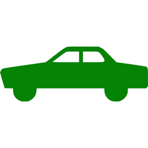 Green Car 2 Icon Free Green Car Icons