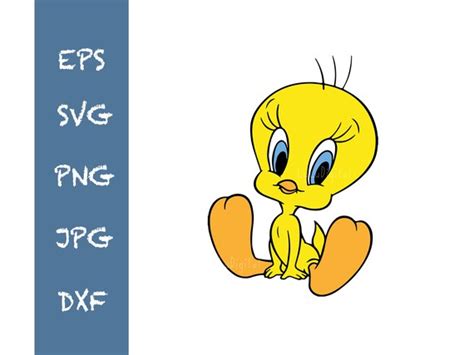 Tweety Bird Svg Png Eps  Dxf Etsy