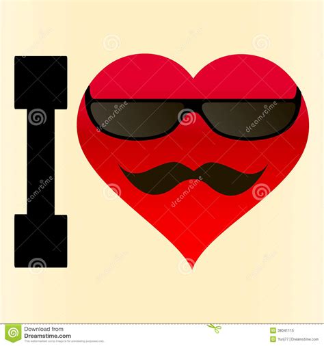background i love glasses and mustache stock vector illustration of graphic design 38041115