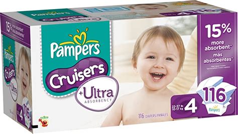 Pampers Cruisers Ultra Diapers Size 4 116 Count Baby