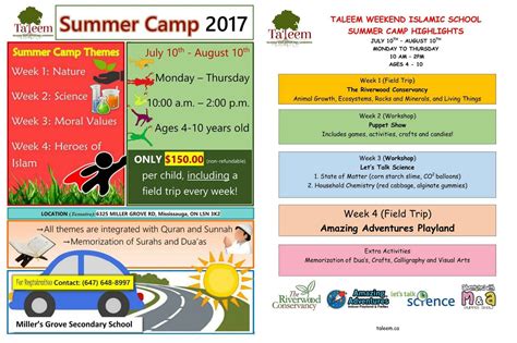 Summer Camp 2017 Is Here Taleem Academy