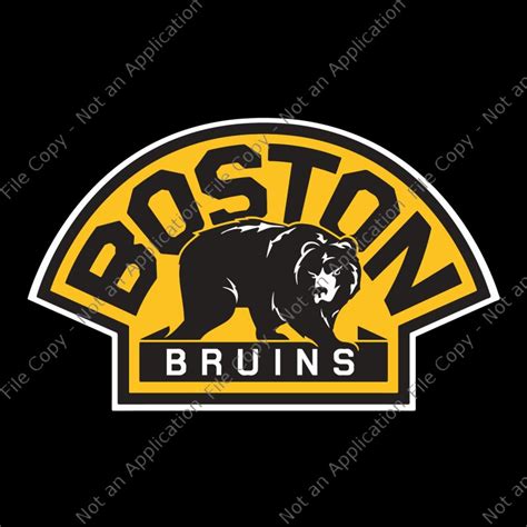 Boston Bruins Boston Bruins Svg Bruins Svgboston Bruins Pngboston