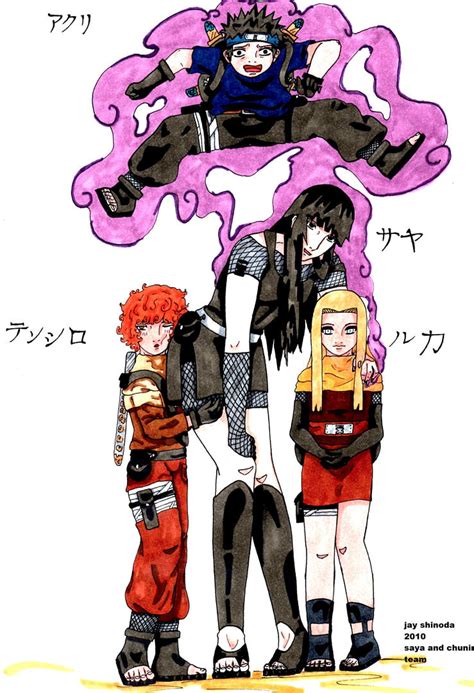 Naruto Project Genin Team Rat And Jounin Saya By Sayanosabaku On