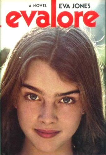 Brooke Shields On The Cover Of The Novel Evalore By Eva Jones 1976