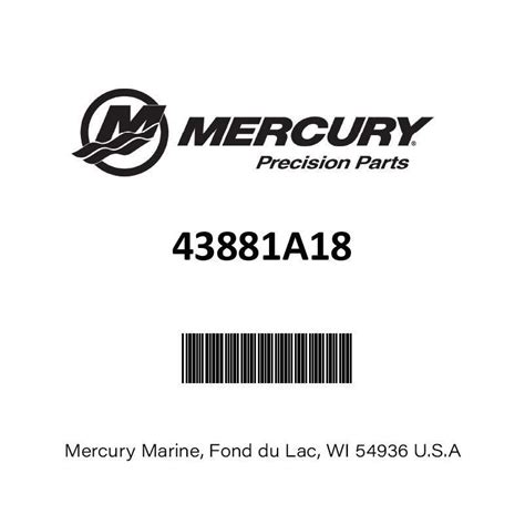 Mercury Gimbal Housing 43881A18 PartsVu