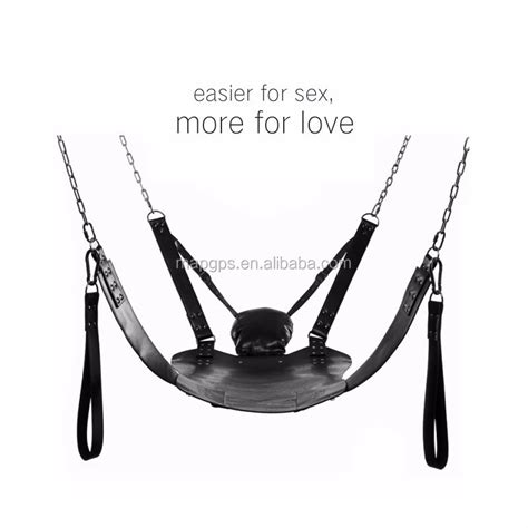 Adult Tube Toy Bondage Leather Hanging Love Chair Sex Swing For Female