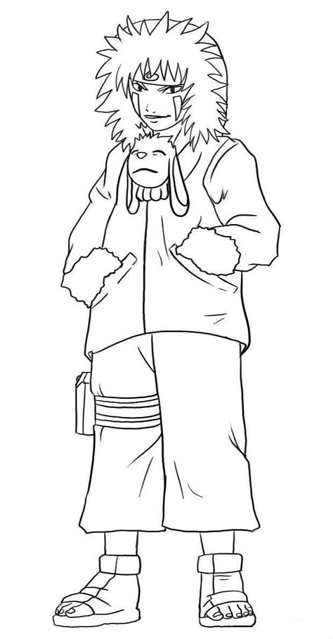 This character is quite colorful, literally, with blond hair and bright orange jacket. Kiba And Akamaru Coloring Pages For Kids #g5J : Printable ...