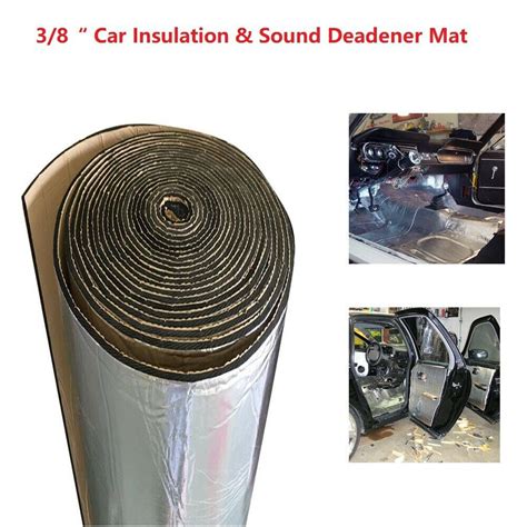 Heat Insulation 38 Shield Thermal Sound Deadener Noise Dampening Mat