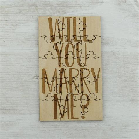 will you marry me proposal puzzle piece basswood lasered etsy marry me unique proposals