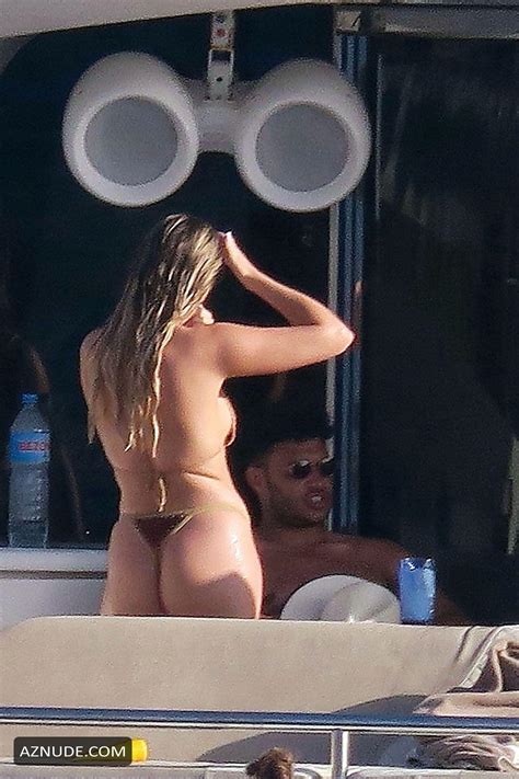 Perrie Edwards Relaxing On A Luxury Yacht With Her England Footballer