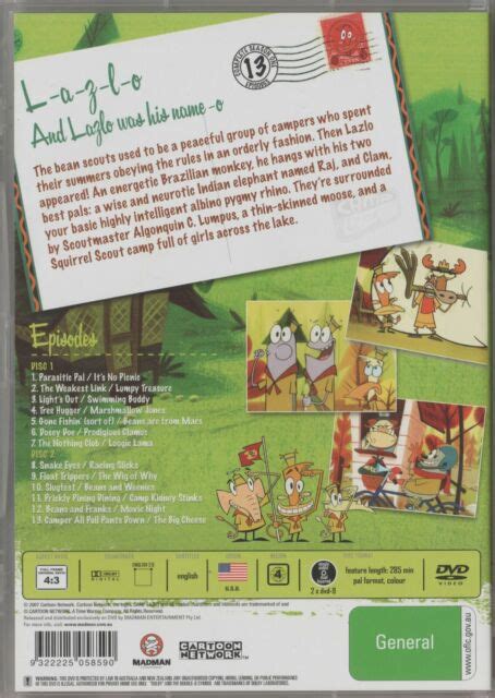 Camp Lazlo Season 1 Dvd 2006 For Sale Online Ebay