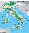 Italy Map / Geography of Italy / Map of Italy - Worldatlas.com