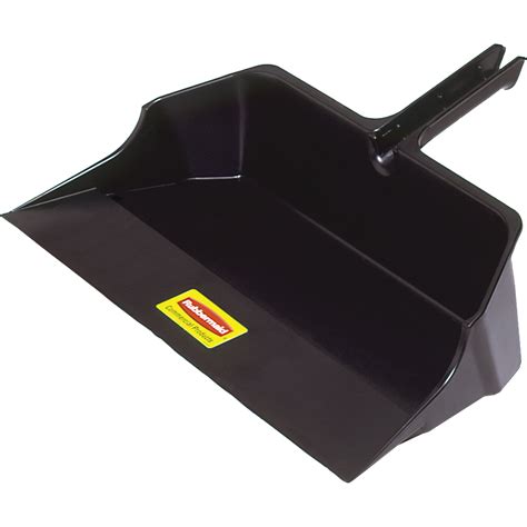 Rubbermaid Jumbo Dust Pan Plastic Scn Industrial