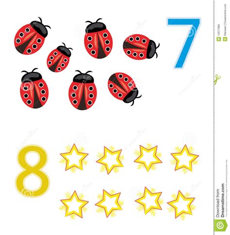 Number Flashcard 1 30 With Real Pictures Of Objects By All About Pre K