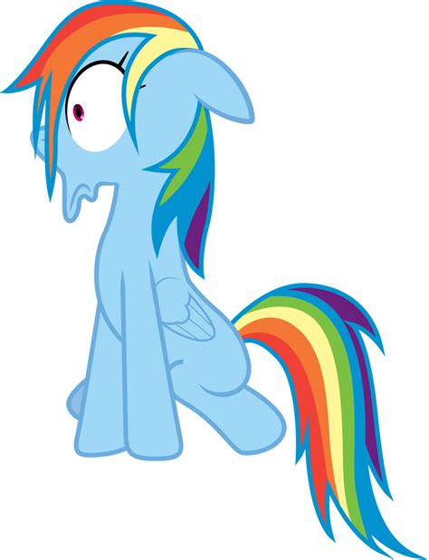 Rainbow Dash Freaks Out By The Mad Shipwright On Deviantart