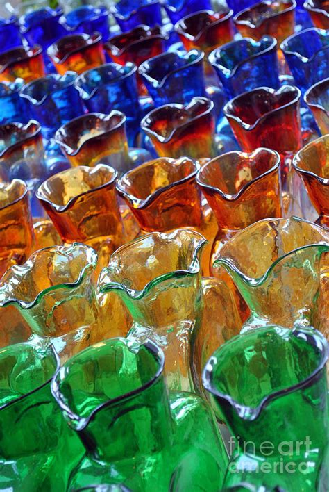 Colored Glass Photograph By T Mooney Fine Art America