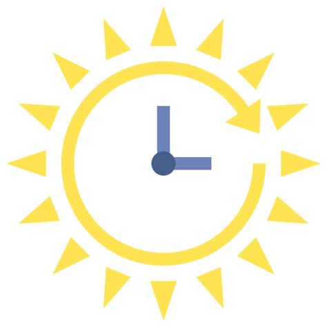 Daylight Saving Time Flaticons Flat Icon