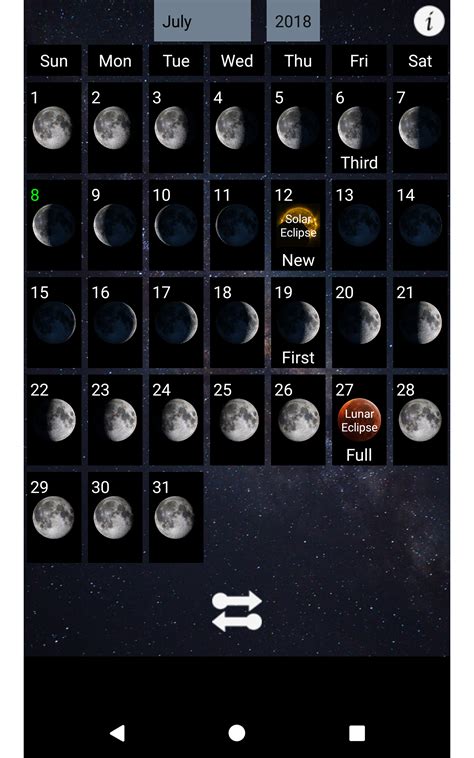 Lunar Calendar For Today Customize And Print