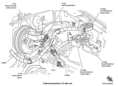 Qanda 2005 Ford Freestar Alternator Fuse Location And Engine Diagram