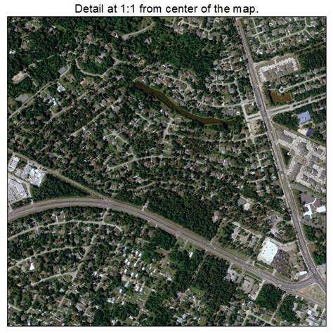 Aerial Photography Map Of Mandeville La Louisiana