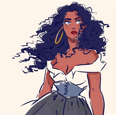 Beautiful Esmeralda Drawing Disney Fanart Disneyfanart Arte Disney Disney Fan Art Fan Art