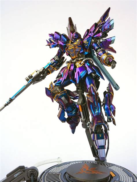 Rg Sinanju Colorshift Ver By Seth Tuna Seth Gundam Gundam Custom Build