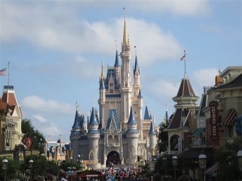 The Castle At Magic Kingdom Disney World Orlando Florida